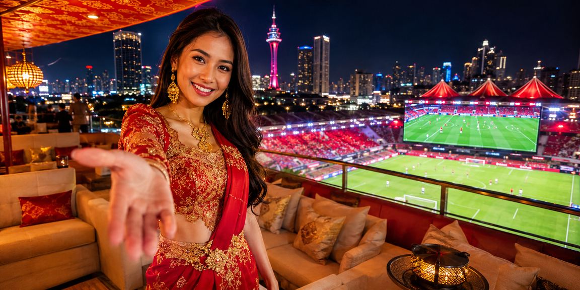 Pemain Malaysia melihat odds perlawanan bola sepak di platform 1184
